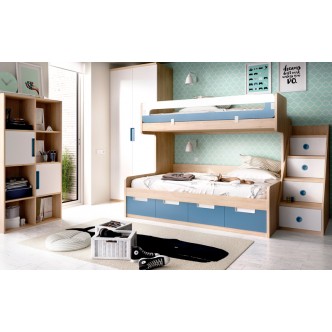 Cama Litera Escalera H311